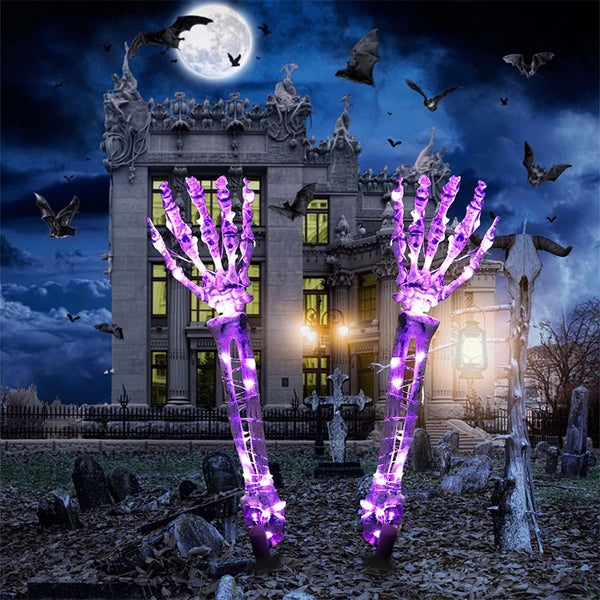 Creepy LED Skeleton Hands