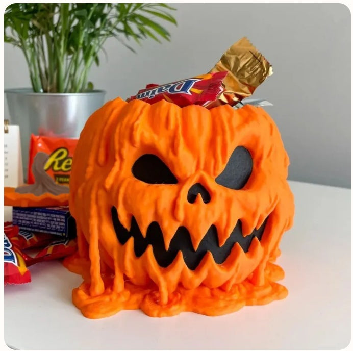 Halloween Pumpkin Treat Bowl